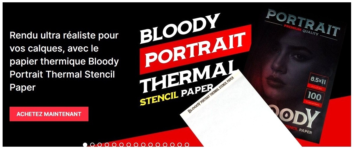 slide portrait paper